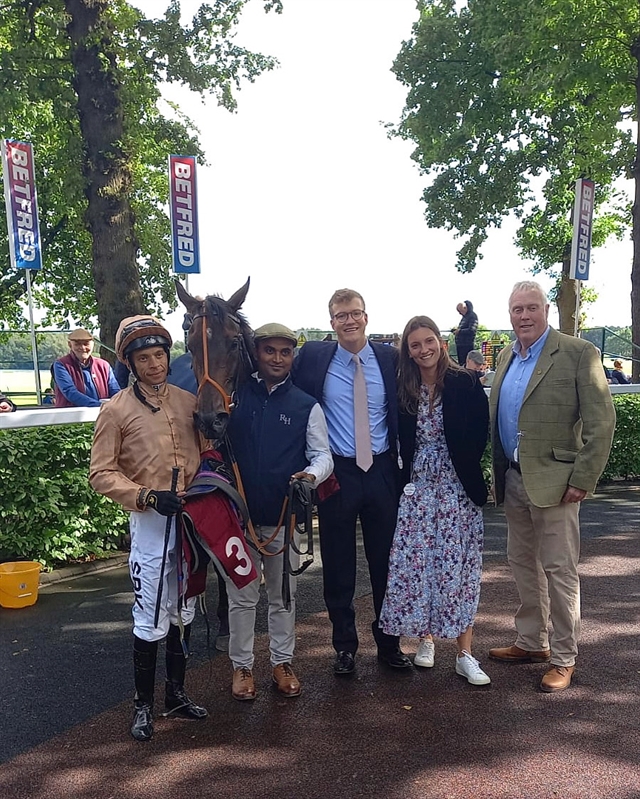 Heredia bolts up in the Listed Dick Hern Stakes at Haydock